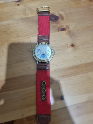 Orologio René Valentin Oro e Rosso