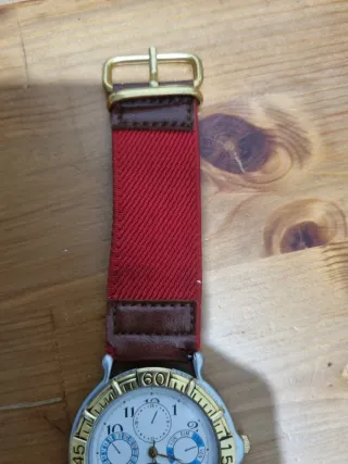 Orologio René Valentin Oro e Rosso