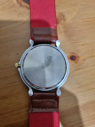 Orologio René Valentin Oro e Rosso
