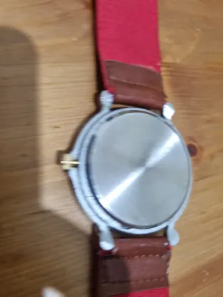 Orologio René Valentin Oro e Rosso