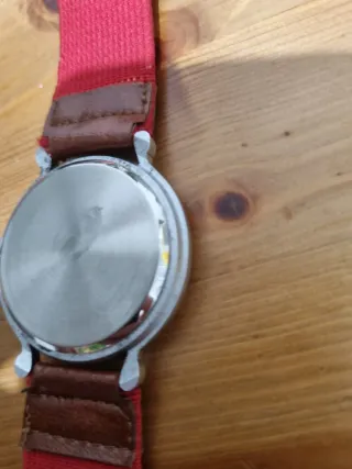 Orologio René Valentin Oro e Rosso