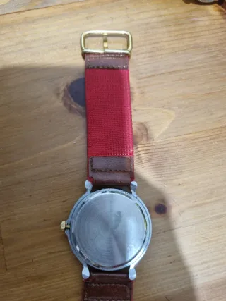 Orologio René Valentin Oro e Rosso