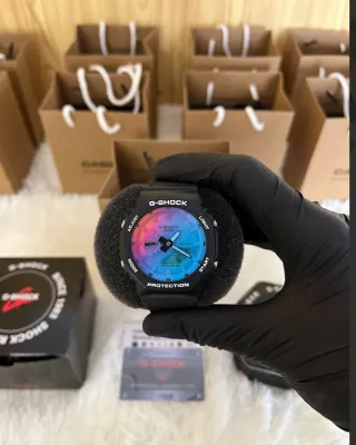 G-Shock Reloj Multicolor Negro