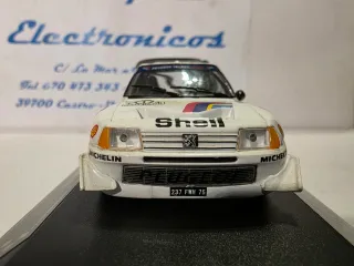 Maqueta Peugeot 205 T16 Evo Rally 1/43