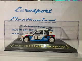 Maqueta Peugeot 205 T16 Evo Rally 1/43