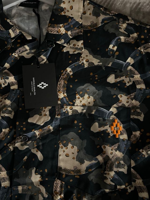 Camicia Marcelo Burlon Multicolor