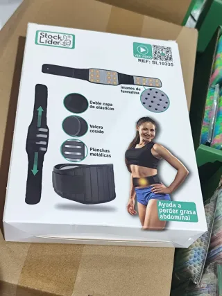 Faja lumbar con efecto calor