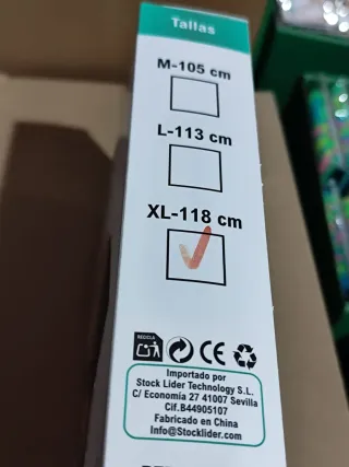 Faja lumbar con efecto calor