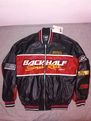 Chaqueta Cuero STWD Pull&Bear Talla S