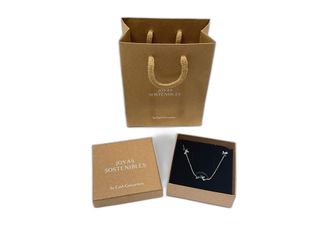 collar plata 925mm con piedra con circonita 21cm