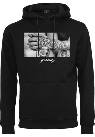 Sudadera Negra con Estampado