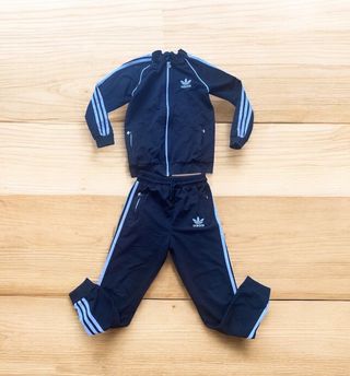 Tuta Adidas Bambino Nera