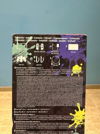 Nintendo Switch OLED Splatoon 3 Edition