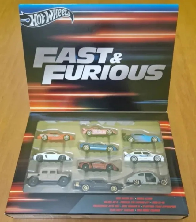 HotWheels Silver Series Fast&Furious (Set 10 Cars)