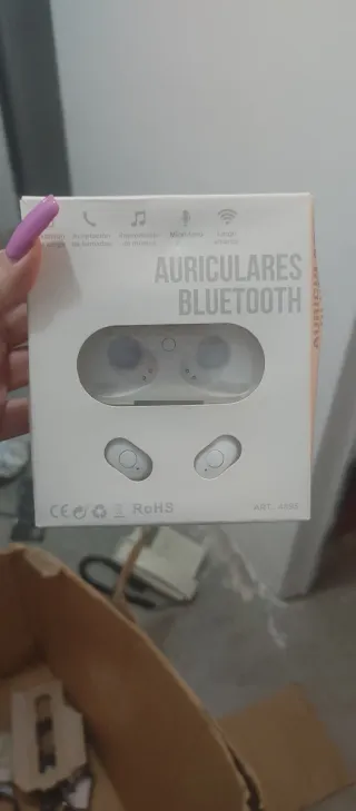 Auriculares Bluetooth Blancos