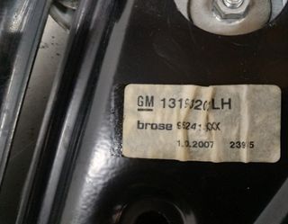 Opel 399840 elevalunas trasero 13193202 astra twin