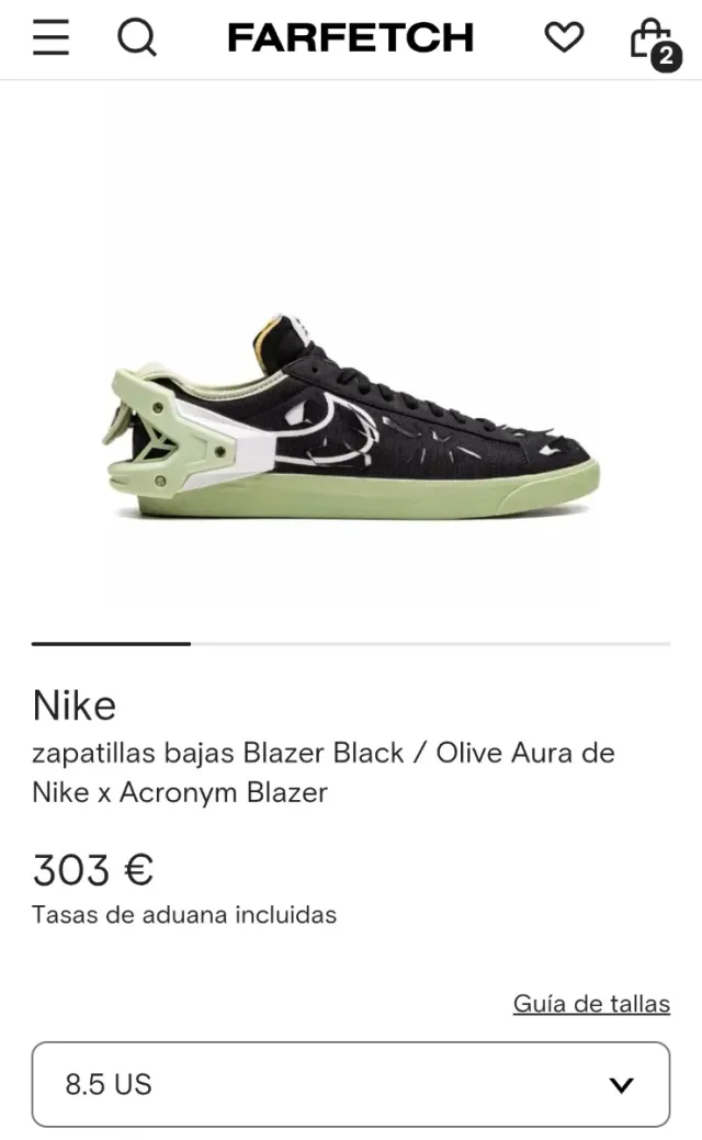 Zapatillas Nike Hombre Talla 42