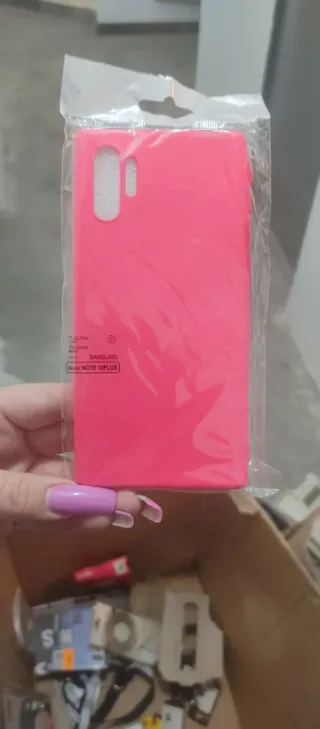 Custodia Samsung Galaxy Note 10 Plus Rosa
