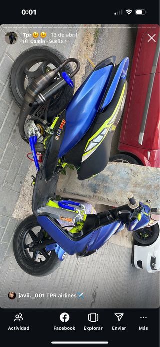 Asiento Yamaha Jog RR