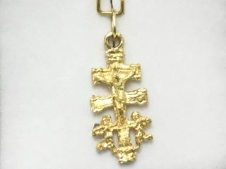 crucifijo oro 18k