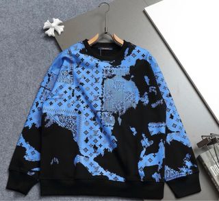 Sudadera Louis Vuitton Azul y Negro