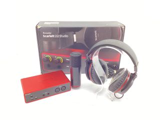 tarjeta sonido focusrite scarlett 2i2 studio