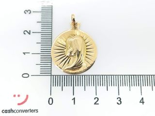 medalla oro 18k