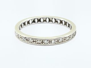 sortija oro 18k con piedra con diamante