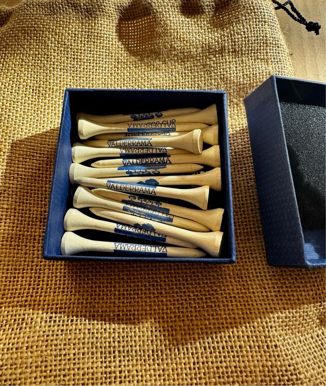 Tees de madera Valderrama