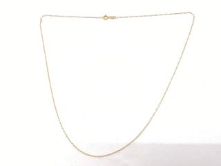 cadena oro 18k 28.5cm