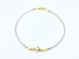 pulsera oro 18k con piedra