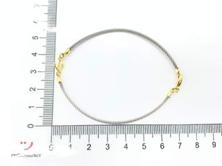 pulsera oro 18k con piedra