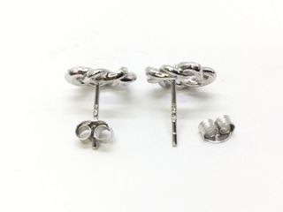 pendientes plata 925mm con piedra con circonita