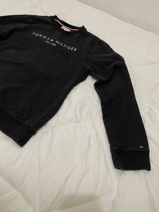 Sudadera Tommy Hilfiger Negra Talla S