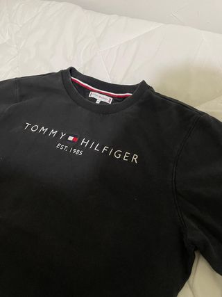 Sudadera Tommy Hilfiger Negra Talla S