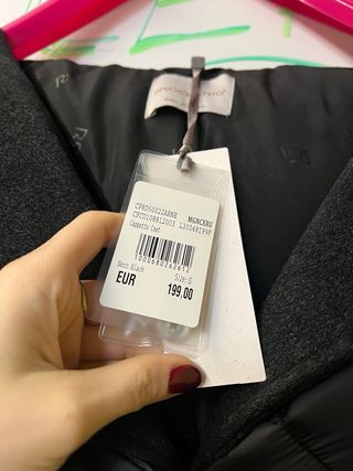 Piumino Rinascimento nero nuovo