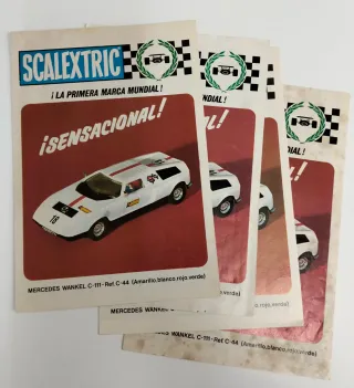 Scalextric Model Motor Racing Revistas (3)