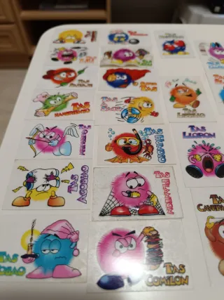 Colección completa de cromos TAS Bollicao