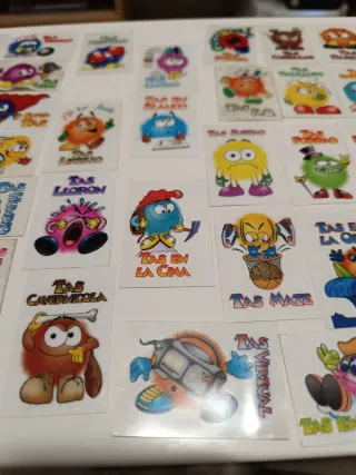 Colección completa de cromos TAS Bollicao