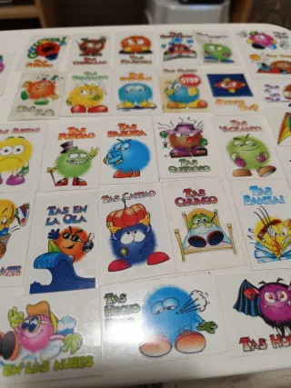 Colección completa de cromos TAS Bollicao