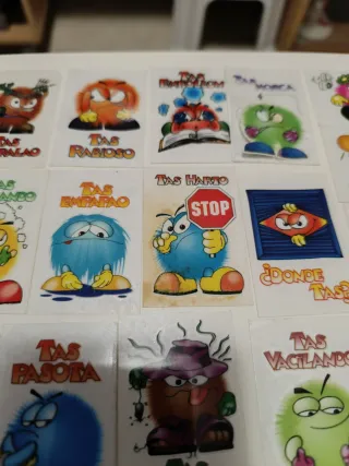 Colección completa de cromos TAS Bollicao