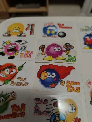 Colección completa de cromos TAS Bollicao