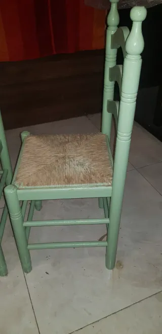 Juego 2 Sillas Flamenco Rattan