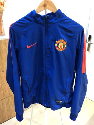 Chaqueta Manchester United Nike Azul Roja