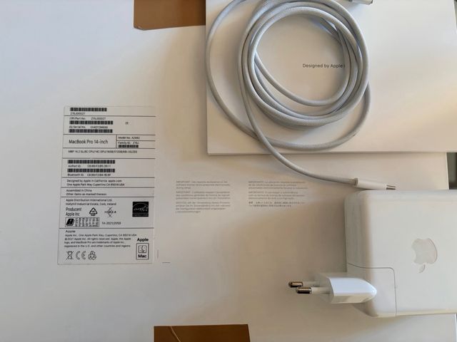 MacBook Pro 14 M1 Pro 512GB SSD 16GB RAM Plata