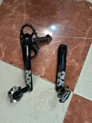 Sram NX monoplato y vielas miy ligeras y como nuev