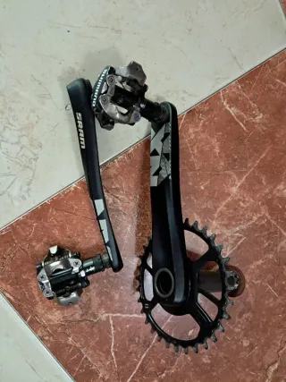 Sram NX monoplato y vielas miy ligeras y como nuev