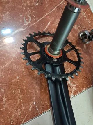 Sram NX monoplato y vielas miy ligeras y como nuev