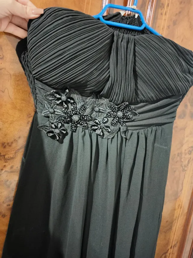 Vestido Negro Largo Fiesta