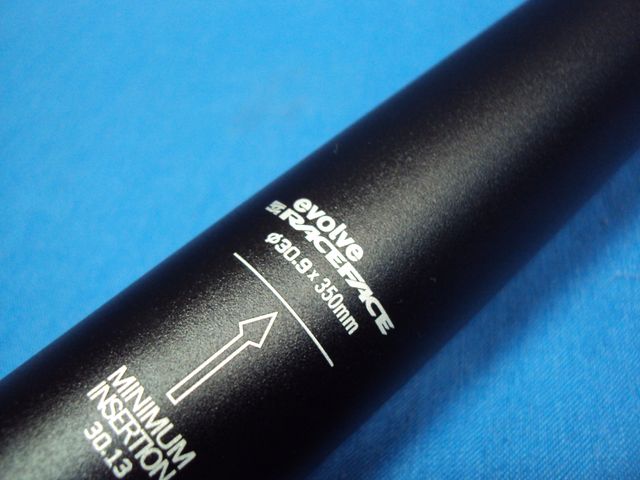 NUEVO Tija RaceFace Evolve Negro 30.9x350 mm